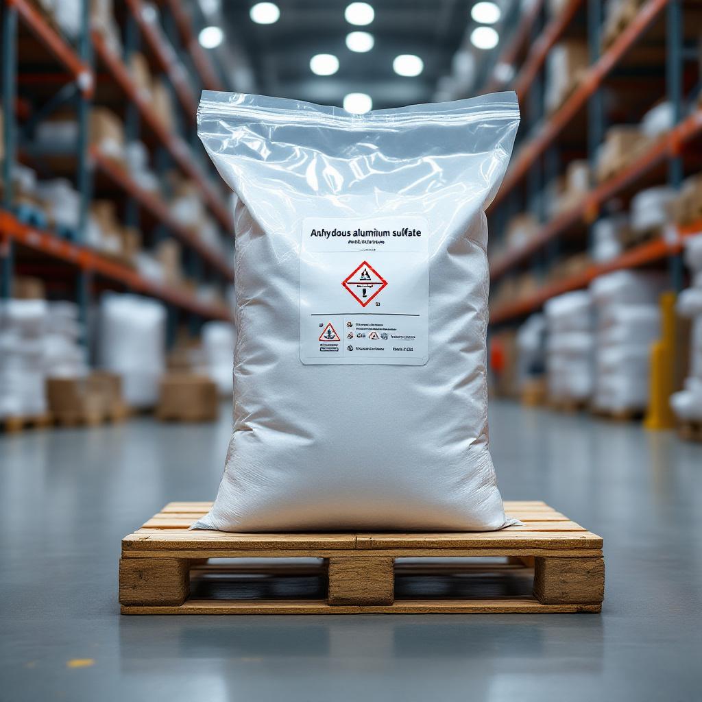 Sulfato de aluminio anhidro
